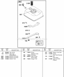 Page L Diagram and Parts List for  Briggs and Stratton Engine